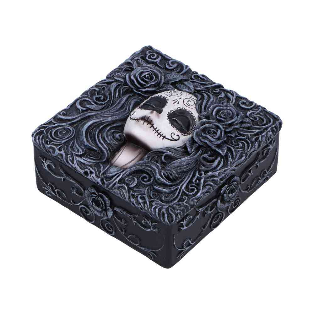 Nemesis Now - Flor de Muerte Box Boîte décorative - Multicolore